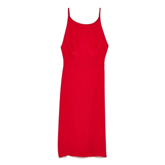 Wilfred Créneau Red Slip Dress Like New Size 2 - Picture 4 of 8
